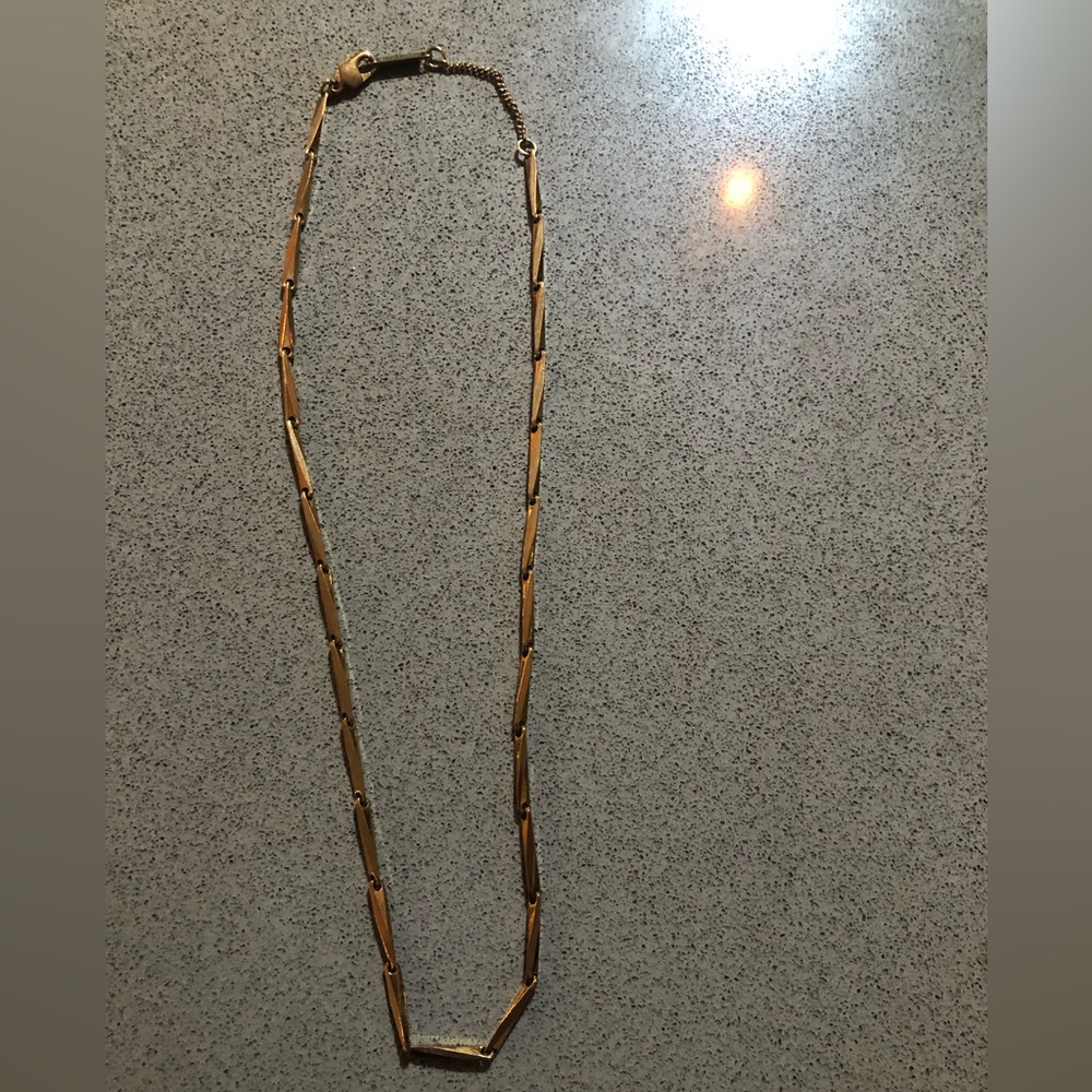 Jenny Bird Gold Bar-Link Necklace